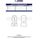 ISACCO GILET DONNA BLU 100 % POLYESTER