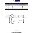 ISACCO GILET UNISEX DOPPIOPETTO LUREX 03 100 % POLYESTER