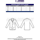 ISACCO GIACCA SPORT M/M BIANCO 100 % COTTON