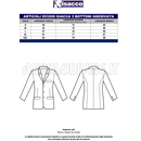 ISACCO GIACCA UOMO 3 BOTT. NERO 100 % POLYESTER