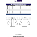 ISACCO GIACCA CUOCO LIVORNO M/M BIANCO 4XL 100 % COTTON
