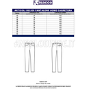 ISACCO PANTALONE UOMO 2 PINCES STRETCH LANA FODER. NERO 54% POLYESTER 44% WOOL (LANA) 2% SPANDEX