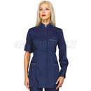 ISACCO CASACCA ANTIGUA BLU + CODINO GRIGIO 65% POLYESTER  35% COTTON