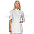 ISACCO CASACCA ANTIGUA BIANCO + CODINO GRIGIO 65% POLYESTER  35% COTTON