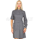 ISACCO CAMICE VENEZIA GRIGIO + CODINO GRIGIO 65% POLYESTER  35% COTTON
