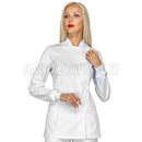 ISACCO CASACCA COVENTRY POLSO IN MAGLIA BIANCO 100 % COTTON