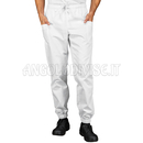 ISACCO PANTA IBIZA BIANCO 65% POLYESTER  35% COTTON