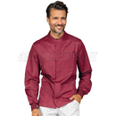 ISACCO CASACCA CORFU' POLSI IN MAGLIA BORDEAUX 65% POLYESTER  35% COTTON
