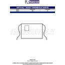 ISACCO GREMBIULE DAKAR CM 100X70 BISCOTTO 65% POLYESTER  35% COTTON