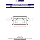 ISACCO GREMBIULE BALLANTYNE NATURAL 100 % POLYESTER