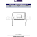 ISACCO GREMBIULE CRETA CM 70X46 NERO 65% POLYESTER  35% COTTON