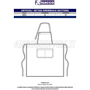 ISACCO GREMBIULE DAYTONA CM 95X95 BREAD 65% POLYESTER  35% COTTON