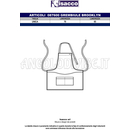 ISACCO BROOKLYN MELA/NERO 100 % POLYESTER
