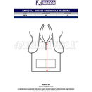 ISACCO MADEIRA CON ZIP LINCOLN 100 % POLYESTER