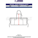 ISACCO GREMBIULE ISCHIA GESSATO 100 % POLYESTER