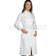 ISACCO CAMICE PONZA POLSI IN MAGLIA BIANCO 100 % COTTON