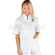 ISACCO CASACCA SAMARCANDA BIANCO  M/M 100 % COTTON