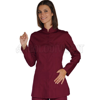 ISACCO CASACCA PORTOFINO BORDEAUX 65% POLYESTER  35% COTTON