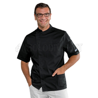 ISACCO CASACCA PHILADELPHIA NERO 65% POLYESTER  35% COTTON