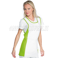 ISACCO PAPEETE MELA+BIANCO 100 % POLYESTER