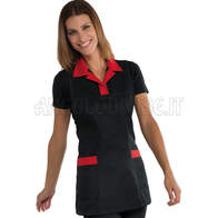 ISACCO TRINIDAD NERO+ROSSO 100 % POLYESTER