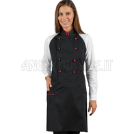 ISACCO ASSUAN NERO + ROSSO 65% POLYESTER  35% COTTON