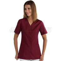 ISACCO CASACCA SION BORDEAUX 65% POLYESTER  35% COTTON