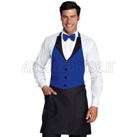 ISACCO VICTOR BLU CINA/NERO 100 % POLYESTER