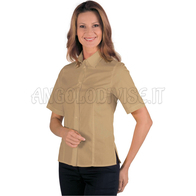 ISACCO CAMICETTA KYOTO M/M BISCOTTO 65% POLYESTER  35% COTTON