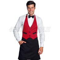 ISACCO GARCON ROSSO/NERO 100 % POLYESTER