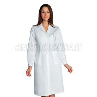 ISACCO CAMICE DONNA BIANCO 4XL 100 % COTTON
