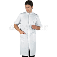 ISACCO CAMICE UOMO DAVEMPORT M/M BIANCO 100 % COTTON