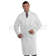ISACCO CAMICE MEDICO BIANCO CM 110 100 % COTTON
