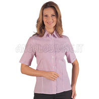 ISACCO CAMICETTA KYOTO M/M R. BORDEAUX 65% POLYESTER  35% COTTON