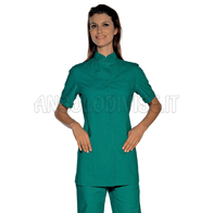 ISACCO CASACCA LIONE M/M VERDE 100 % COTTON