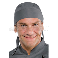 ISACCO BANDANA GRIGIO 65% POLYESTER  35% COTTON