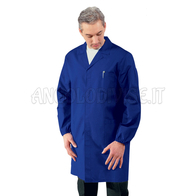 ISACCO CAMICE UOMO BLU CINA 65% POLYESTER  35% COTTON
