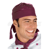 ISACCO BANDANA VIENNA BORDEAUX 100 % COTTON