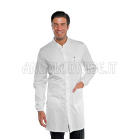ISACCO CAMICE DOVER BIANCO 65% POLYESTER  35% COTTON