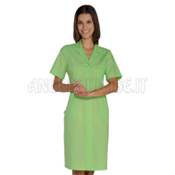 ISACCO CAMICE DONNA M/M MELA 65% POLYESTER  35% COTTON