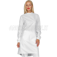 ISACCO CAMICE MONOUSO UNISEX PROTECTION IN TESSUTO LAVABILE 65% POLYESTER  35% COTTON