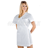 ISACCO KIMONO BIANCO 65% POLYESTER  35% COTTON