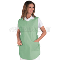 ISACCO PONCHO VERDINO 65% POLYESTER  35% COTTON