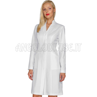 ISACCO CAMICE ACAPULCO BOHEME BIANCO 100% POLYESTER BOHÉME