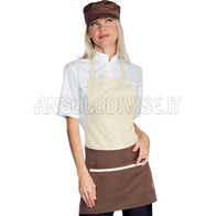 ISACCO BROOKLYN CREMA/CACAO 100 % POLYESTER