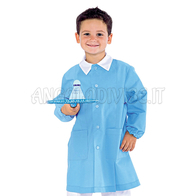 ISACCO GREMBIULINO POLLICINO AZZURRO 65% POLYESTER  35% COTTON