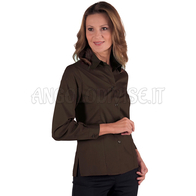 ISACCO CAMICETTA KYOTO CACAO 65% POLYESTER  35% COTTON