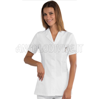ISACCO CASACCA COIMBRA M/M EXTRA LIGHT BIANCO 65% POLYESTER  35% COTTON