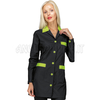 ISACCO CASACCA MARBELLA NERO+MELA 65% POLYESTER  35% COTTON