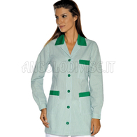 ISACCO CASACCA MARBELLA R.VERDE+VERDE 65% POLYESTER  35% COTTON